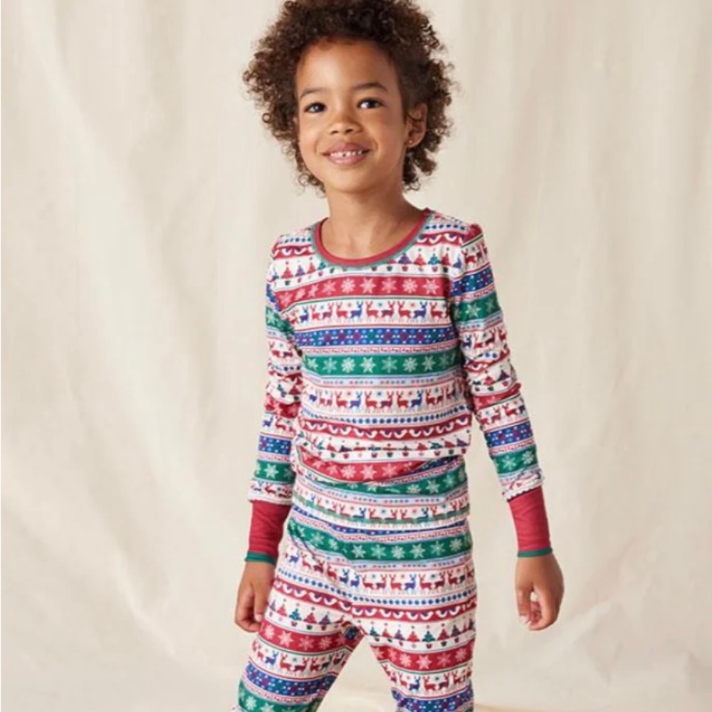Merry & Bright Fair Isle Pajama Set by Matilda Jane Clothing
